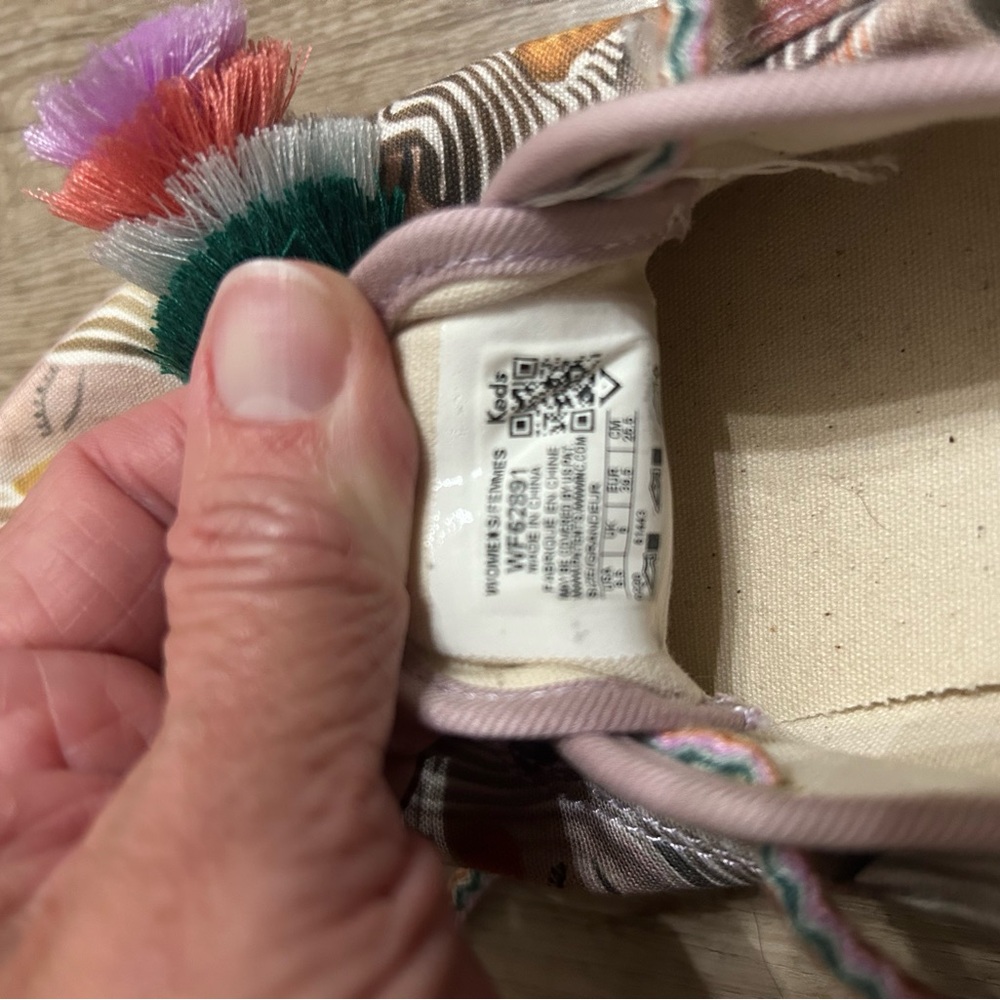 Keds Multicolor Artistic Faces Canvas Sneakers - Picture 3 of 5